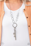 Paparazzi Necklace - Trinket Trend - Silver