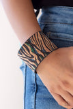 Paparazzi Bracelet - Show Your True Stripes - Blue
