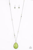 Paparazzi Necklace - Desert Meadow - Green