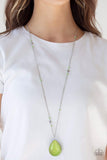 Paparazzi Necklace - Desert Meadow - Green