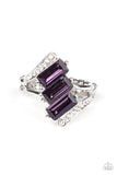 Paparazzi Ring - Triple Razzle - Purple