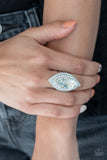 Paparazzi Ring - Jaw-Dropping Dazzle - White