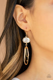 Paparazzi Earring - Drop-Dead Glamorous - Gold