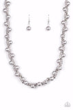 Paparazzi Necklace - Uptown Opulence - Silver