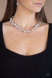Paparazzi Necklace - Uptown Opulence - Silver
