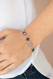 Paparazzi Bracelet - Eden Etiquette - Purple