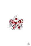 Paparazzi Ring - Gardens of Grandeur - Red