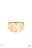 Paparazzi Ring - Industrial Indentation