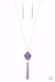 Paparazzi Necklace - Malibu Mandala - Purple