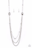 Paparazzi Necklace - Dare to Dazzle - Silver