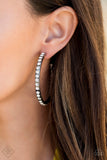 Paparazzi Earring - Global Gleam - Black