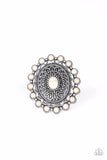 Paparazzi Ring - Mesa Mandala - White