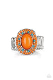 Paparazzi Ring - Colorfully Rustic - Orange