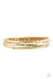 Paparazzi Bracelet - Drop A SHINE - Yellow