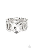Paparazzi Ring - Supreme Bling - White