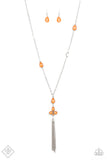 Paparazzi Necklace - Eden Dew - Orange
