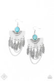 Paparazzi Earring - Sure Thing  Chief! - Blue