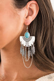 Paparazzi Earring - Sure Thing  Chief! - Blue