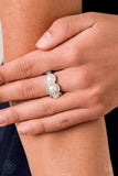 Paparazzi Ring - Shut The Front DIOR! - White