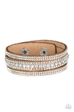 Paparazzi Bracelet - Harlem Hustle - Brown