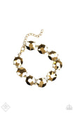 Paparazzi Bracelet - Fabulously Flashy - Brass