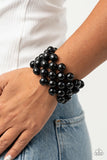 Paparazzi Bracelet - Tiki Tropicana - Black