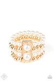 Paparazzi Bracelet - WEALTH-Conscious - Gold