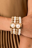 Paparazzi Bracelet - WEALTH-Conscious - Gold