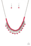 Paparazzi Necklace - A Touch Of Classy - Pink