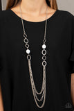 Paparazzi Necklace - Margarita Masquerades - White