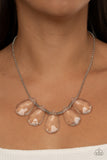 Paparazzi Necklace - HEIR It Out - White
