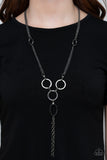 Paparazzi Necklace - Metro Mechanics - Black