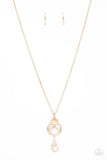 Paparazzi Necklace - Perfect Prosperity - Gold Lanyard