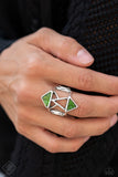 Paparazzi Ring - Making Me Edgy - Green