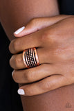 Paparazzi Ring - Trailblazin Trails - Copper