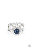 Paparazzi Ring - Crown Coronation - Blue