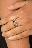 Paparazzi Ring - Right On TREK - Brown