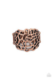 Paparazzi Ring - Get Your FRILL - Copper