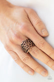 Paparazzi Ring - Get Your FRILL - Copper