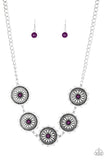 Paparazzi Necklace - Me-dallions, Myself, and I - Purple