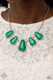 Paparazzi Necklace - Newport Princess - Green