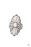 Paparazzi Ring - Cottage Couture - White