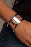 Paparazzi Bracelet - Organic Fusion - Brown