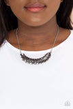 Paparazzi Necklace - Flight of FANCINESS - Silver