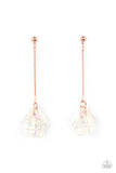 Paparazzi Earring - Keep Them In Suspense - Copper