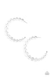 Paparazzi Earring - In The Clear - White
