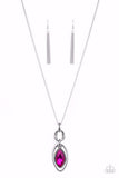 Paparazzi Necklace - Glamorously Glaring - Pink