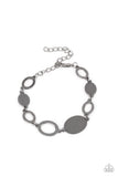 Paparazzi Bracelet - OVAL and Out - Black