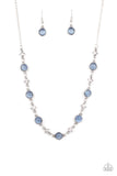 Paparazzi Necklace - Inner Illumination - Blue