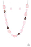 Paparazzi Necklace - Meadow Escape - Pink